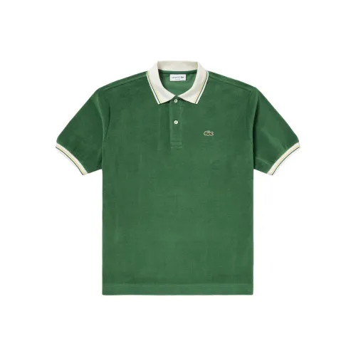 Зеленая мужская поло от LACOSTE Collaboration