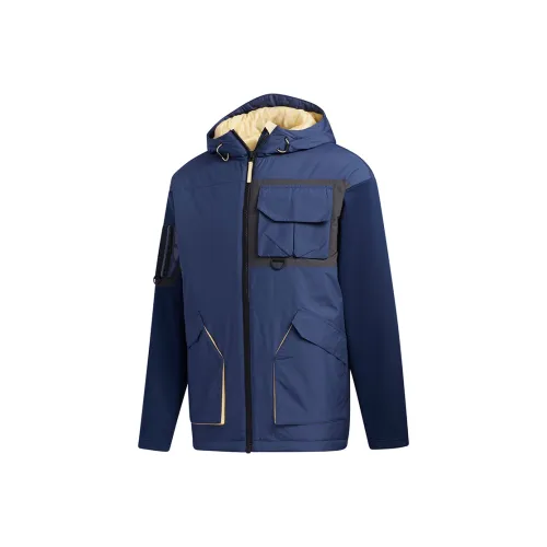 Adidas Темно-синие мужские куртки