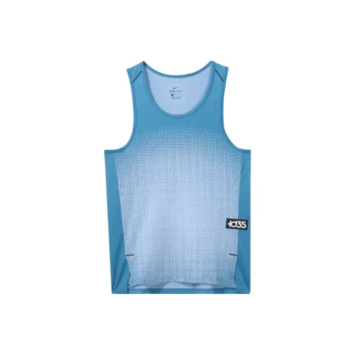 Nike Blue Men's Tank Tops Nike Синий Мужские Майки