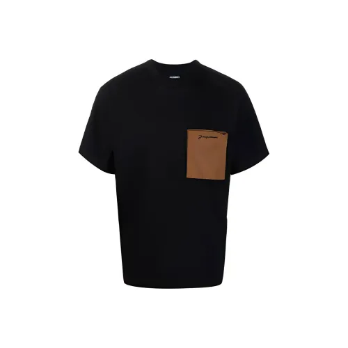 Jacquemus Черные Мужские T-рубашки