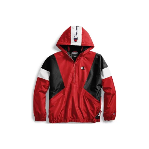 Champion Куртка Американская версия Унисекс Красная