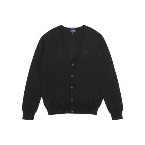 ARMANI JEANS Черные Мужские Свитера