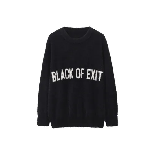 BLACK OF EXIT Мужские Свитера