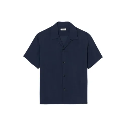 Sandro Темно-синие мужские рубашки