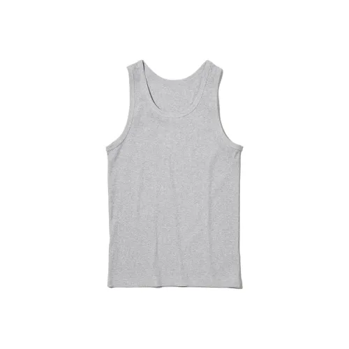 UNIQLO Серые Унисекс Майки