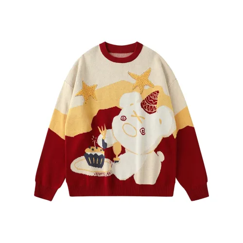 LAMLICKA Свитер Унисекс Абрикос