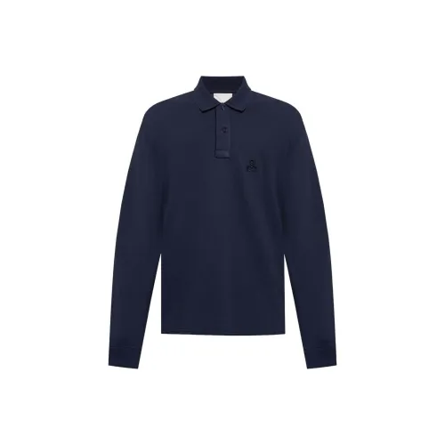 ISABEL MARANT Midnight Blue Мужская Поло