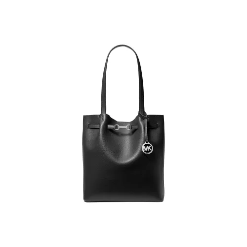 MICHAEL KORS Кожа Тоут Сумка Сумка для покупок Сумка на плечо Большая Женская Черная