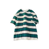 Зелёный Белый Полосы