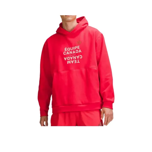 lululemon Team Canada Толстовка Мужская Красная