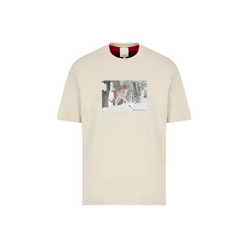 EMPORIO ARMANI Sustainable Collection FW22 Рубашка Мужская Бежевая