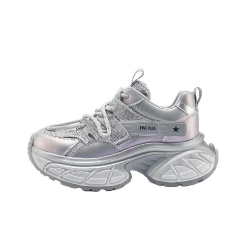 FIVE PLUS Slip-resistant Abrasion-resistant Low Top Footwear Women's