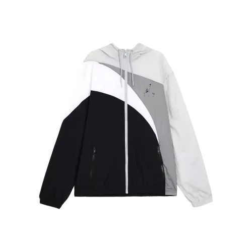 Jordan Jumpman Черный Серый Цвет Мужские Куртки