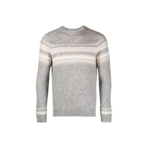 Eleventy Светло-серые Мужские Свитера