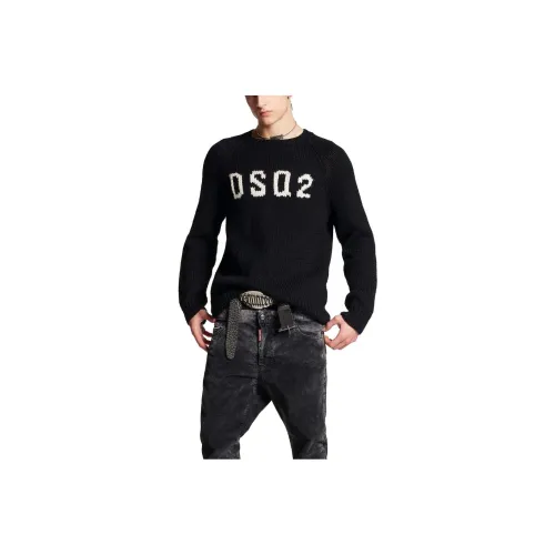 DSQUARED 2 Черные Мужские Свитера