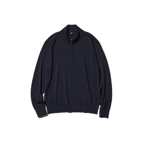 UNIQLO Свитер Унисекс Темно-синий