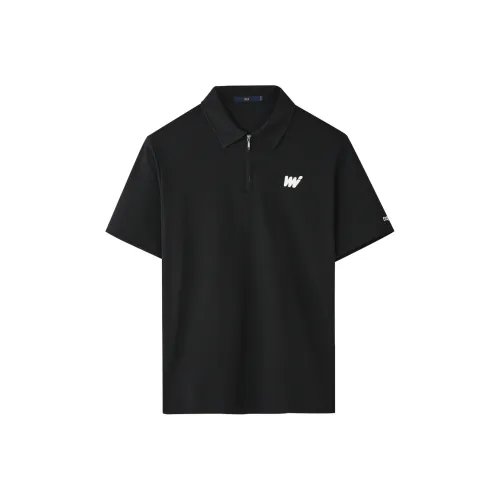 HLA Черный 07 Мужская Поло