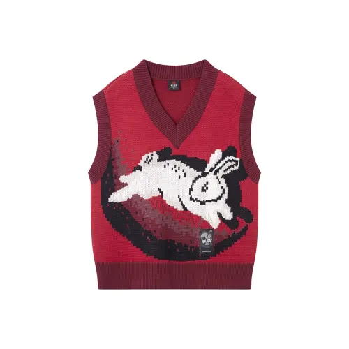 OCCUPY Темно-красный Унисекс Трикотаж