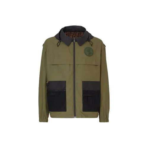 FENDI Куртки и Пальто Мужской Зеленый