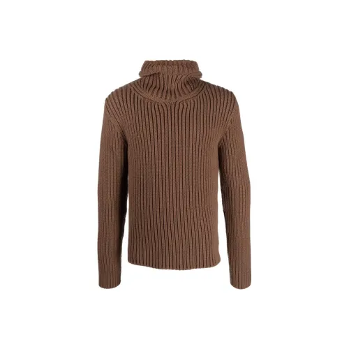 Lanvin Каштановый Коричневый Мужские Свитера