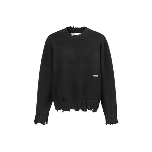 C2H4 Черный Унисекс Свитеры