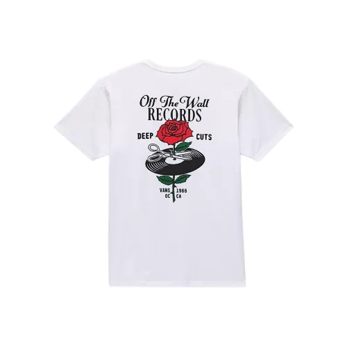 VANS Deep Cut T-Shirt Мужская Белая