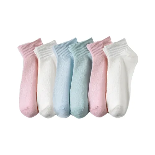 WEIYAFEI Низкие носки женские упаковка из 6 пар