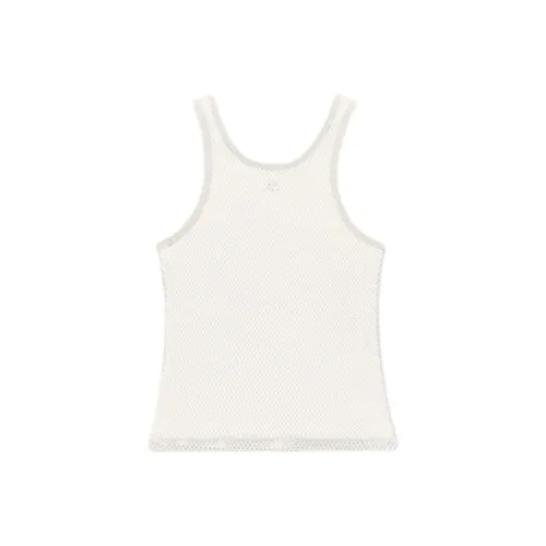 COURREGES AC Рыболовная сеть Майка Майка Мужской Белый