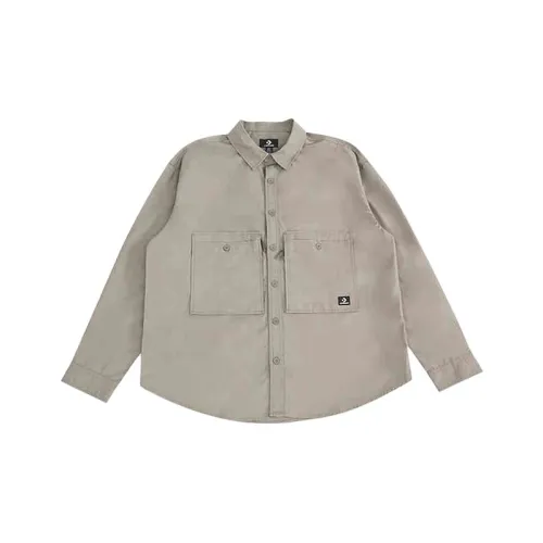 Конверс Темно-коричневые Мужские Рубашки