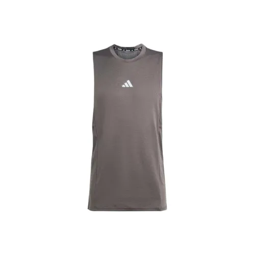 Adidas Майка Мужская Темно-Серый