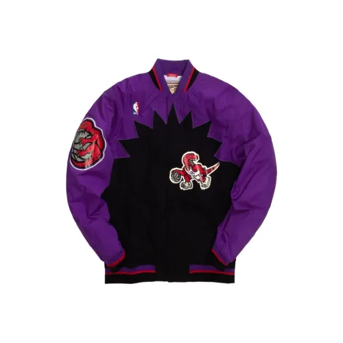 Mitchell Ness Фиолетовые Мужские Куртки