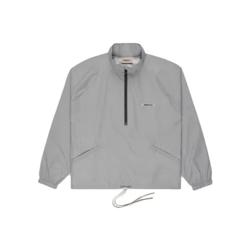 Fear Of God Essentials SS20 Куртки Пальто Унисекс Серебряный