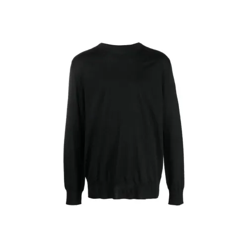 JIL SANDER Черные Мужские Свитера
