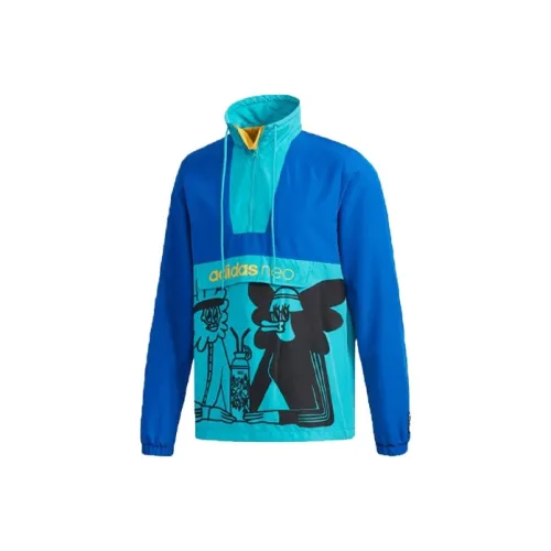 ADIDAS NEO Синие Унисекс Куртки