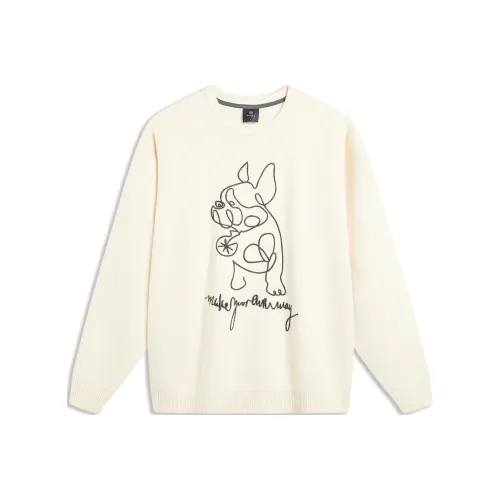 Подкладка Wade Collection Ecru Unisex Свитера