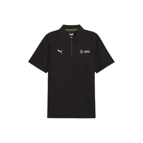 PUMA Mercedes AMG Petronas F1 SS24 Поло Мужское Черное