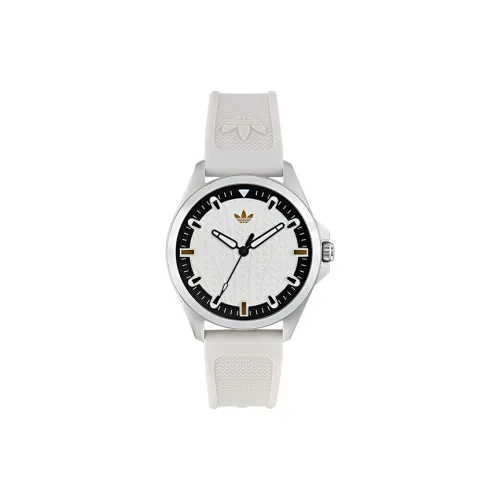 Adidas Originals Кварцевые часы белый циферблат унисекс