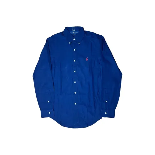 Polo Ralph Lauren SS22 Рубашка Мужская Морской Синий