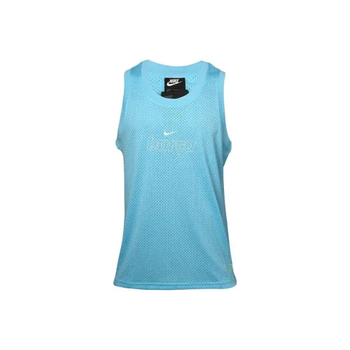 Nike Blue Men's Tank Tops Nike Синий Мужские Майки