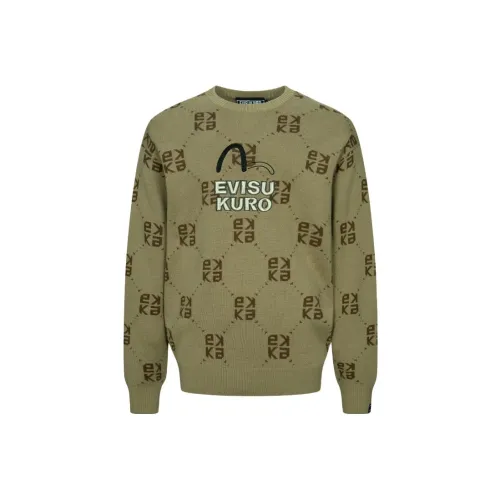 EVISU Абрикос Мужские Свитера