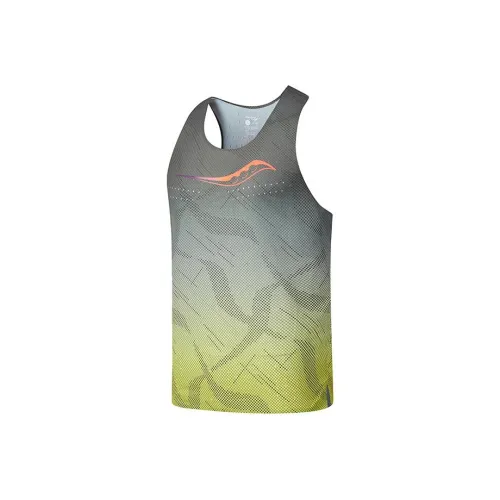Saucony Зеленый Men's Sole T-Shirts