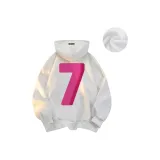 Белый, розовый, 7 (с флисовой подкладкой)