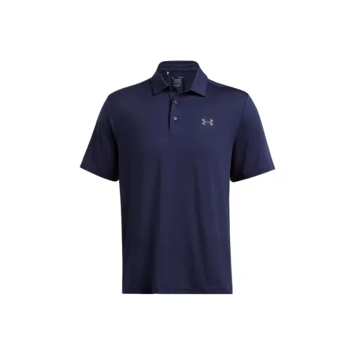Under Armour Поло Мужское Темно-Синий