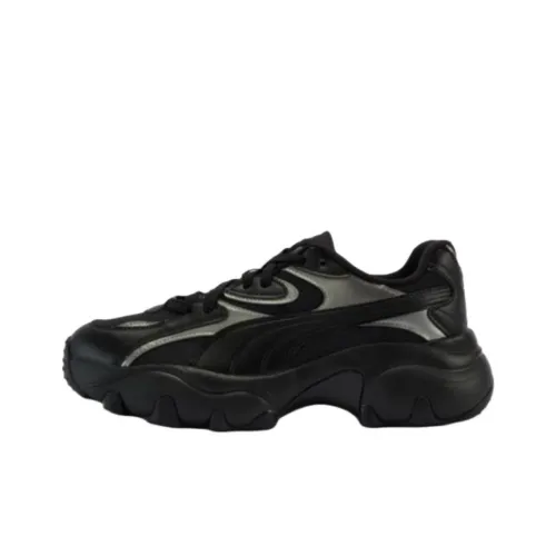 PUMA Pulsar Устойчивый к истиранию Низкий Топ Casual Женский Черный