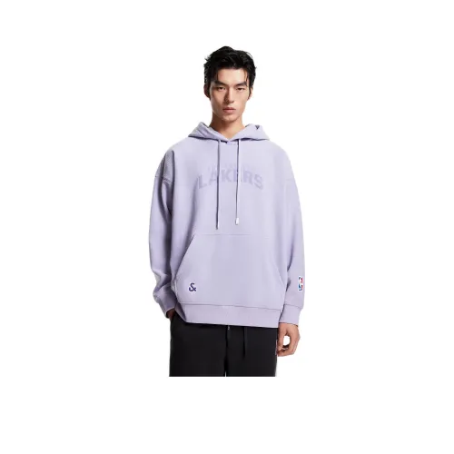JACK JONES· Jack Jones X Lakers Nba Толстовка Мужской Лаванда