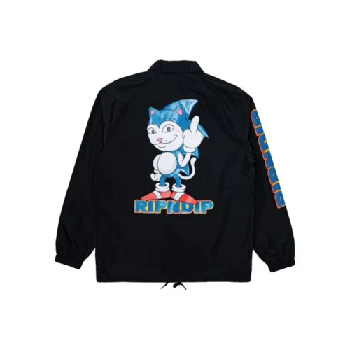 RIPNDIP совместная черная мужская куртка