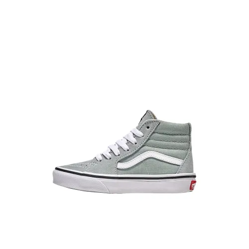 Vans SK8 HI Скейтборд Кроссовки Серые Детские
