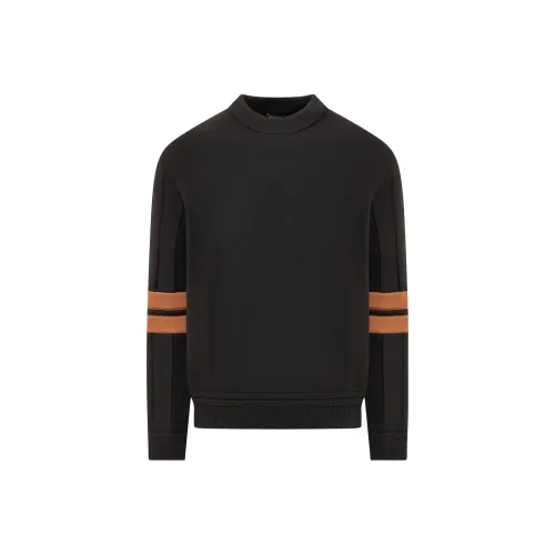 Ermenegildo Zegna Черные Мужские Свитера