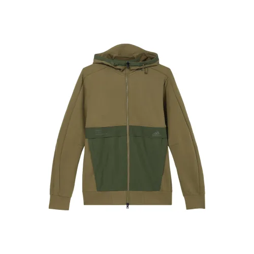 Adidas TH JKT KN Fabm Куртки и пальто Мужской Коричневый