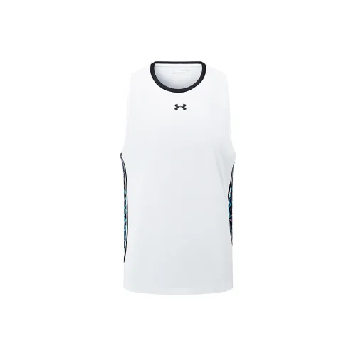 Under Armour SS24 Майка Унисекс Белый